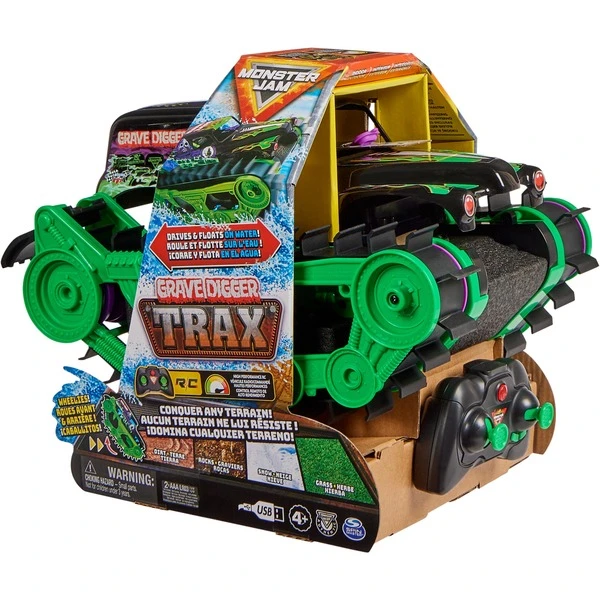 Spin Master Monster Jam Grave Digger Trax, RC 9 Spin Master Monster Jam Grave Digger Trax, RC – Bild 7