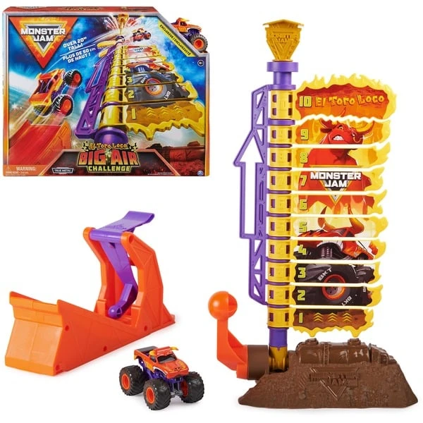 Spin Master Monster Jam - Big Air Challenge Mit El Toro Loco, Spielfahrzeug 3 Spin Master Monster Jam - Big Air Challenge Mit El Toro Loco, Spielfahrzeug