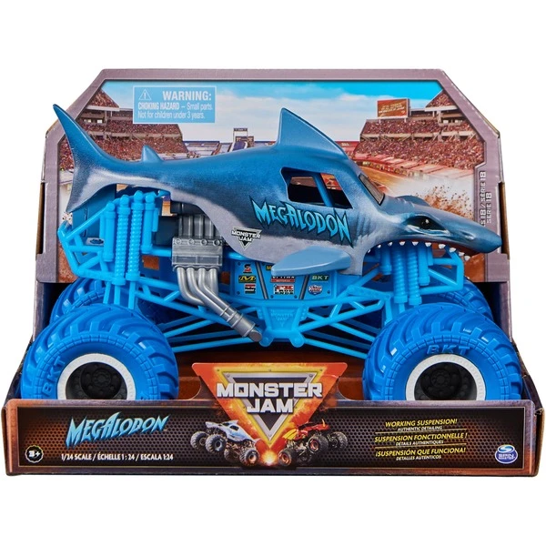 Spin Master Monster Jam - Offizieller Megalodon Monster Truck, Spielfahrzeug 11 Spin Master Monster Jam - Offizieller Megalodon Monster Truck, Spielfahrzeug – Bild 9