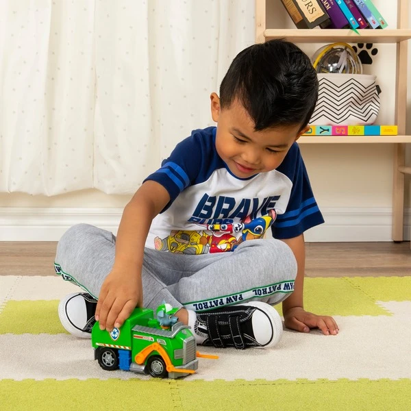 Spin Master Paw Patrol Rockys Recycling-Truck, Spielfahrzeug 8 Spin Master Paw Patrol Rockys Recycling-Truck, Spielfahrzeug – Bild 6