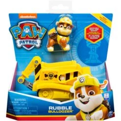 Spin Master Paw Patrol Rubbles Planierraupe, Spielfahrzeug