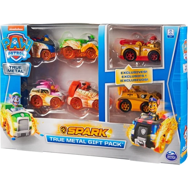 Spin Master Paw Patrol True Metal Spark Geschenkset, Spielfahrzeug 4 Spin Master Paw Patrol True Metal Spark Geschenkset, Spielfahrzeug – Bild 2
