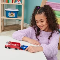 Spin Master Paw Patrol True Metal Team 2er Set Feuerwehrwagen Und Polizeiauto Mit Chase, Spielfahrzeug -Spin Master Spin Master Paw Patrol True Metal Team 2er Set Feuerwehrwagen und Polizeiauto mit Chase Spielfahrzeug@@1811740 6