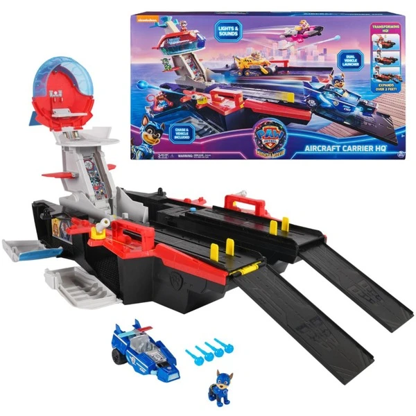 Spin Master Paw Patrol: Der Mighty Kinofilm, Marine Hauptquartier Spielset, Spielfahrzeug 3 Spin Master Paw Patrol: Der Mighty Kinofilm, Marine Hauptquartier Spielset, Spielfahrzeug