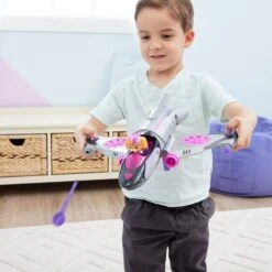 Spin Master Paw Patrol: Der Mighty Kinofilm, Skyes Deluxe Superhelden-Jet Inkl. Skye Figur, Spielfahrzeug -Spin Master Spin Master Paw Patrol Der Mighty Kinofilm Skyes Deluxe Superhelden Jet inkl Skye Figur Spielfahrzeug@@100008084 8