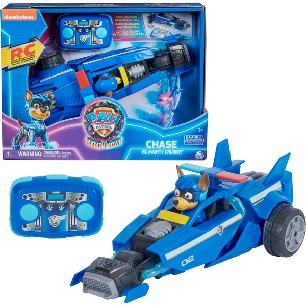Spin Master Paw Patrol: Der Mighty Kinofilm, Ferngesteuertes Polizeiauto Mit Chase, RC 3 Spin Master Paw Patrol: Der Mighty Kinofilm, Ferngesteuertes Polizeiauto Mit Chase, RC