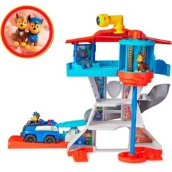 Spin Master Paw Patrol - Lookout Tower Hauptquartier Spielset, Kulisse -Spin Master Spin Master Paw Patrol Lookout Tower Hauptquartier Spielset Kulisse@@100007985 1