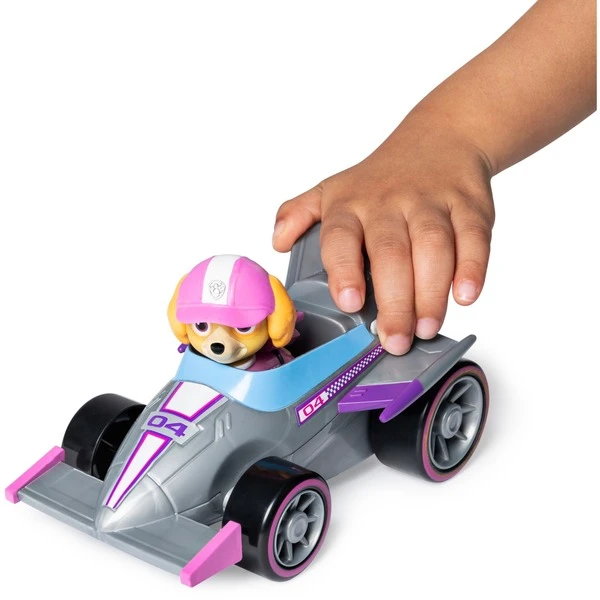Spin Master Paw Patrol - Ready, Race, Rescue, Skyes Race & Go Deluxe Basis Fahrzeug, Spielfahrzeug – Bild 5