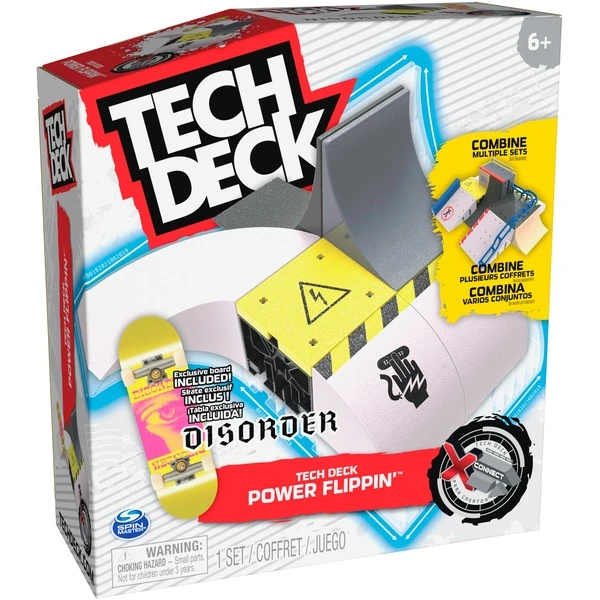 Spin Master Tech Deck X-Connect Starter-Set - Power Flippin' Rampenset, Spielfahrzeug – Bild 7