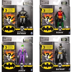 Spin Master 13545 BAT Batman - 10cm-Figur -Spin Master a4bd357a3575185e6a6a3ff9e59f6da7