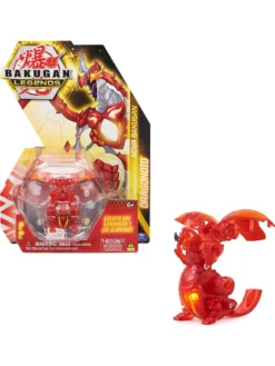 Spin Master Spielwaren Bakugan 'Legends' Nova Bakugan DRAGONOID 1er Pack, Ball Mit Leuchteffekt, Integriertes LED-Licht Actionfiguren Actionfiguren