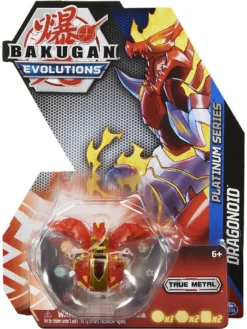 Spin Master Spielwaren Bakugan 'Evolutions' Platinum Series DRAGONOID 1er Pack, Bakugan Mit Metallkern Für Mehr Durchschlagskraft Actionfiguren Actionfiguren Spinmasterauswahl -Spin Master b4e5bd8e8d223fd0ebedfee341d1629c