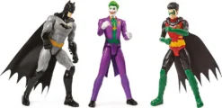 Spin Master Spielwaren Batman 30cm Figuren-Set Aus Batman (Rebirth), Robin Und Joker, Inkl. Stoffumhang, Original Comic-Design Actionfiguren Actionfiguren Spinmasterauswahl -Spin Master b7a05b3134bd5097a57bdaf640e05c0f