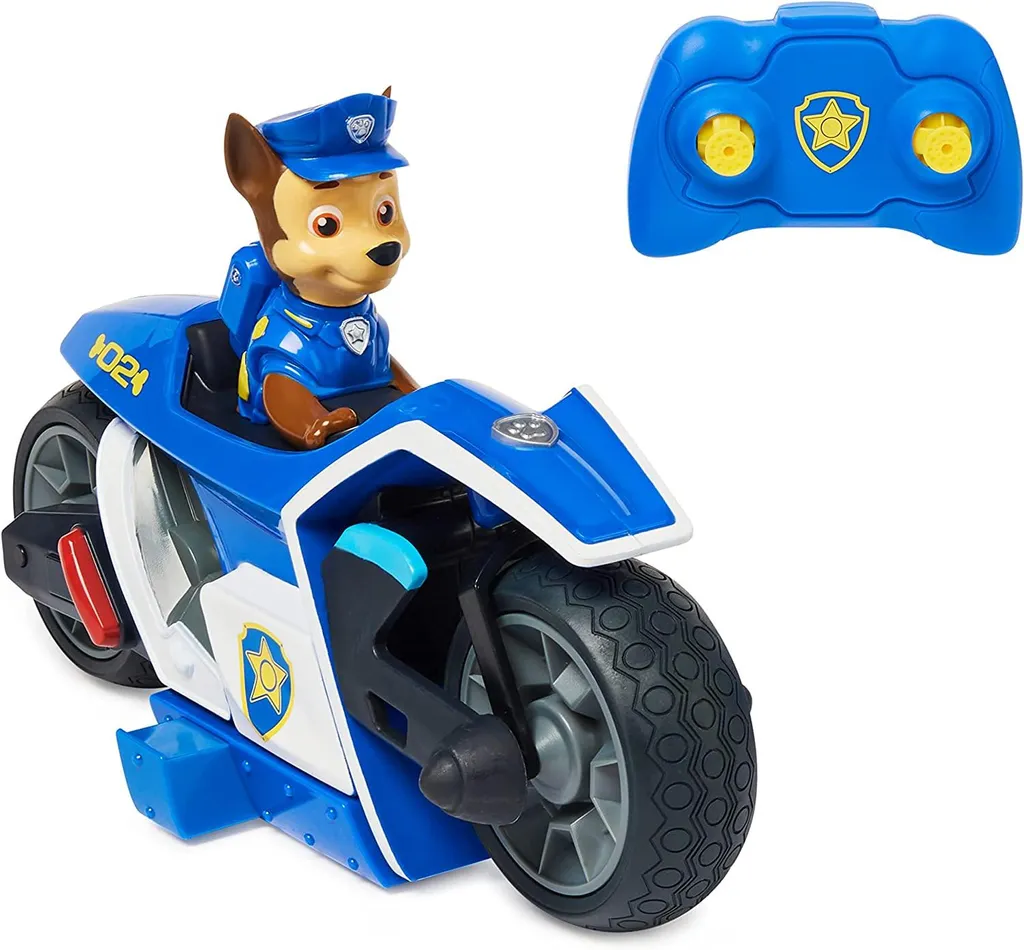 Spin Master 37305 - Paw Patrol Chases Ferngesteuertes Motorrad 4 Spin Master 37305 - Paw Patrol Chases Ferngesteuertes Motorrad – Bild 2