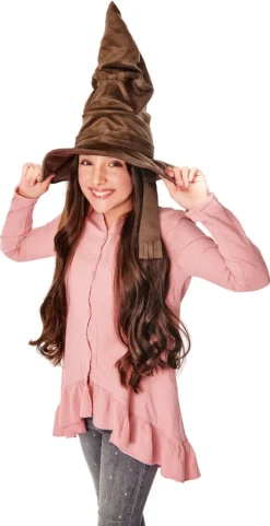 Spin Master Wizarding World Harry Potter - Interaktiver Sprechender Hut Mit Sound, Spielzeug Für Kinder Ab 5 Jahren, Offiziell Lizenzierter Fanartikel, Braun -Spin Master d68d1a027345a8f5b19d412e189a145b