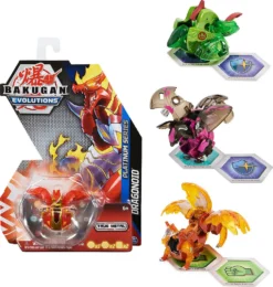 Spin Master Spielwaren Bakugan 'Evolutions' Platinum Series 1er Pack, Bakugan Mit Metallkern Für Mehr Durchschlagskraft, Unterschiedliche Varianten Actionfiguren Actionfiguren Spinmasterauswahl