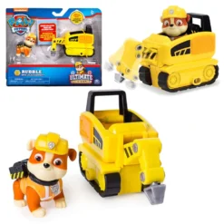 SPIN MASTER Ultimate Rescue | Mini Fahrzeuge Mit Beweglicher Spiel-Figur | Paw Patrol, Figur:Rubble Presslufthammer -Spin Master e0f91e642533e5a9ff2bbfcf0abc41e6