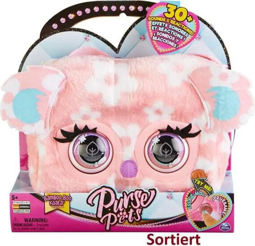 Spin Master 6065132 - Purse Pets Print Perfect Motive Sortiert Interaktive Tasche 3 Spin Master 6065132 - Purse Pets Print Perfect Motive Sortiert Interaktive Tasche