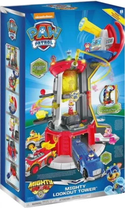 SPIN MASTER Paw Patrol Spielzeug-Aussichtsturm Mighty Pups -Spin Master f5e76382a25e43ece5a488b273c8bc74