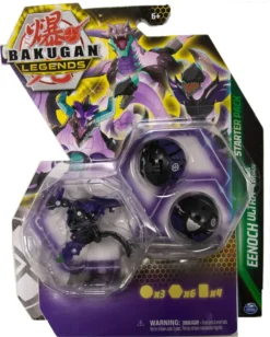 SPIN MASTER Bakugan Legends Eenoch Ultra Starterset 3 Figuren + Karten