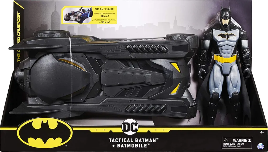 Spin Master 24583 BAT Batman Batmobile Mit 30cm Batman 4 Spin Master 24583 BAT Batman Batmobile Mit 30cm Batman – Bild 2