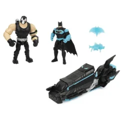 Spin Master 13471 BAT Batman - Batcycle Mit 2 X 10 Cm Figuren -Spin Master fd978dd8e475d291aec2857b76901a3c