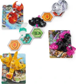 SPIN MASTER Bakugan 'Evolutions' Battle Strike 6er Pack Mit 1 Platinum Bakugan (Pyrus... -Spin Master spin master bakugan evolutions battle strike 6er pack mit 1 platinum bakugan pyrus 2