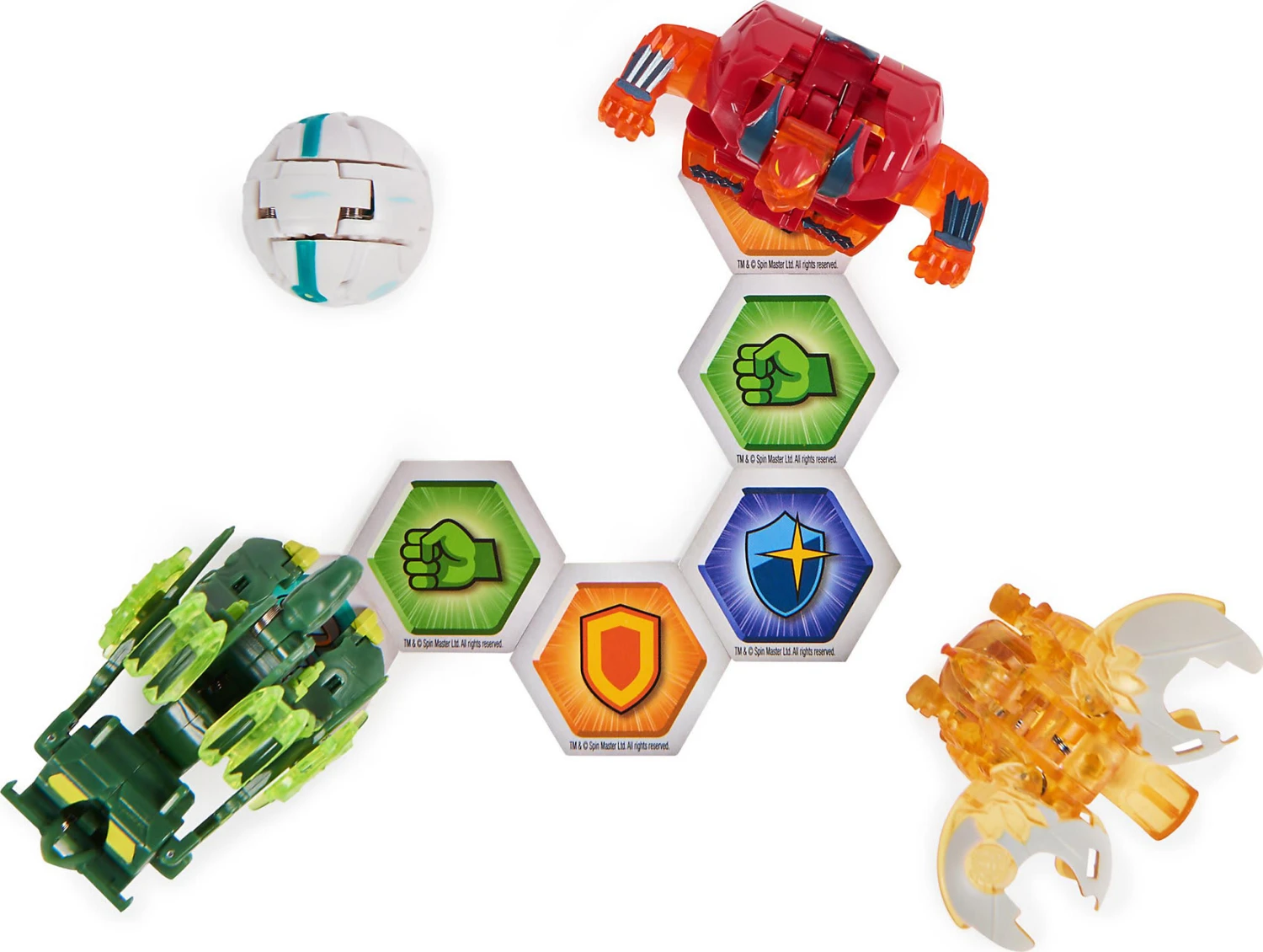 SPIN MASTER Bakugan Legends Collection Pack, Viererpack Mit Centipod Bakugan, Surturan... 6 SPIN MASTER Bakugan Legends Collection Pack, Viererpack Mit Centipod Bakugan, Surturan... – Bild 4