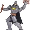 SPIN MASTER Batman 30cm Deluxe - Actionfigur Mit Schlag- Und Wurffunktion, 5 Ausrüstung...