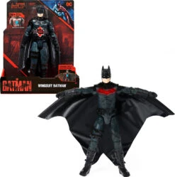 SPIN MASTER Batman "The Batman" 30cm Deluxe Batman-Actionfigur Mit Sich Ausbreitendem...