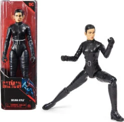 SPIN MASTER Batman "The Batman" 30cm Selina Kyle-Actionfigur Im Authentischen Batman-Ki...