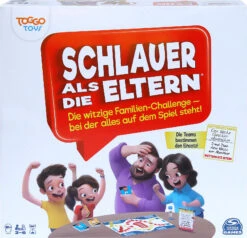 SPIN MASTER Games - Schlauer Als Die Eltern, Spaßiges Quiz- Und Actionspiel, Bei...