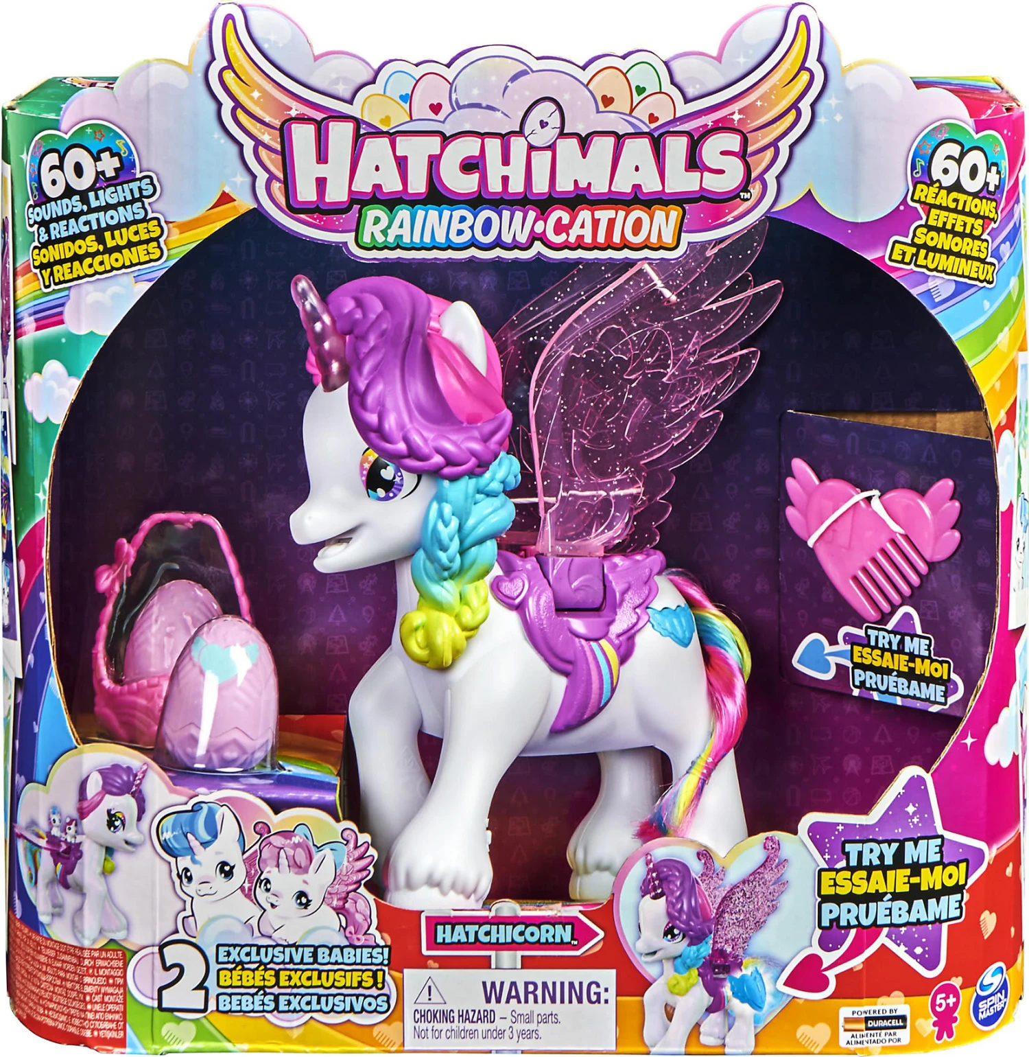 SPIN MASTER Hatchimals Interaktives Einhorn Mit Beweglichen Flügeln Und über 60 Licht-... 4 SPIN MASTER Hatchimals Interaktives Einhorn Mit Beweglichen Flügeln Und über 60 Licht-... – Bild 2
