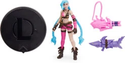 SPIN MASTER League Of Legends - 10cm Jinx Actionfigur Mit 2 Waffen (Gräte & Peng-Peng)... -Spin Master spin master league of legends 10cm jinx actionfigur mit 2 waffen grate and peng peng 3