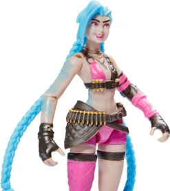 SPIN MASTER League Of Legends - 10cm Jinx Actionfigur Mit 2 Waffen (Gräte & Peng-Peng)... -Spin Master spin master league of legends 10cm jinx actionfigur mit 2 waffen grate and peng peng 5