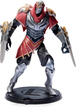 SPIN MASTER League Of Legends - 15cm Zed Deluxe-Sammelfigur Mit 2 Shuriken Und Ausstell... -Spin Master spin master league of legends 15cm zed deluxe sammelfigur mit 2 shuriken und ausstell 4