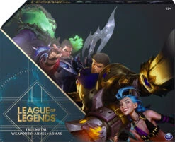 SPIN MASTER League Of Legends - Diecast 4er Waffenset Zu LOL-Champions (Thresh, Darius,... -Spin Master spin master league of legends diecast 4er waffenset zu lol champions thresh darius 2