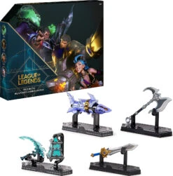 SPIN MASTER League Of Legends - Diecast 4er Waffenset Zu LOL-Champions (Thresh, Darius,...