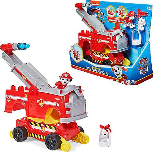 SPIN MASTER Paw Patrol Marshalls Rise And Rescue Verwandelbares Spielzeugauto Mit...