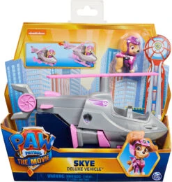 Spin Master -Spin Master spin master paw patrol skyes deluxe basis fahrzeug aus dem kinofilm mit hundefigur 1