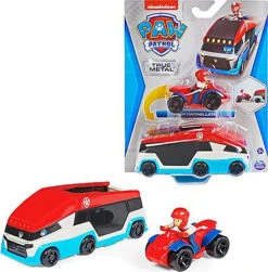 SPIN MASTER Paw Patrol True Metal Team Fahrzeuge 2er Set Mit Paw Patroller Und Ryder...