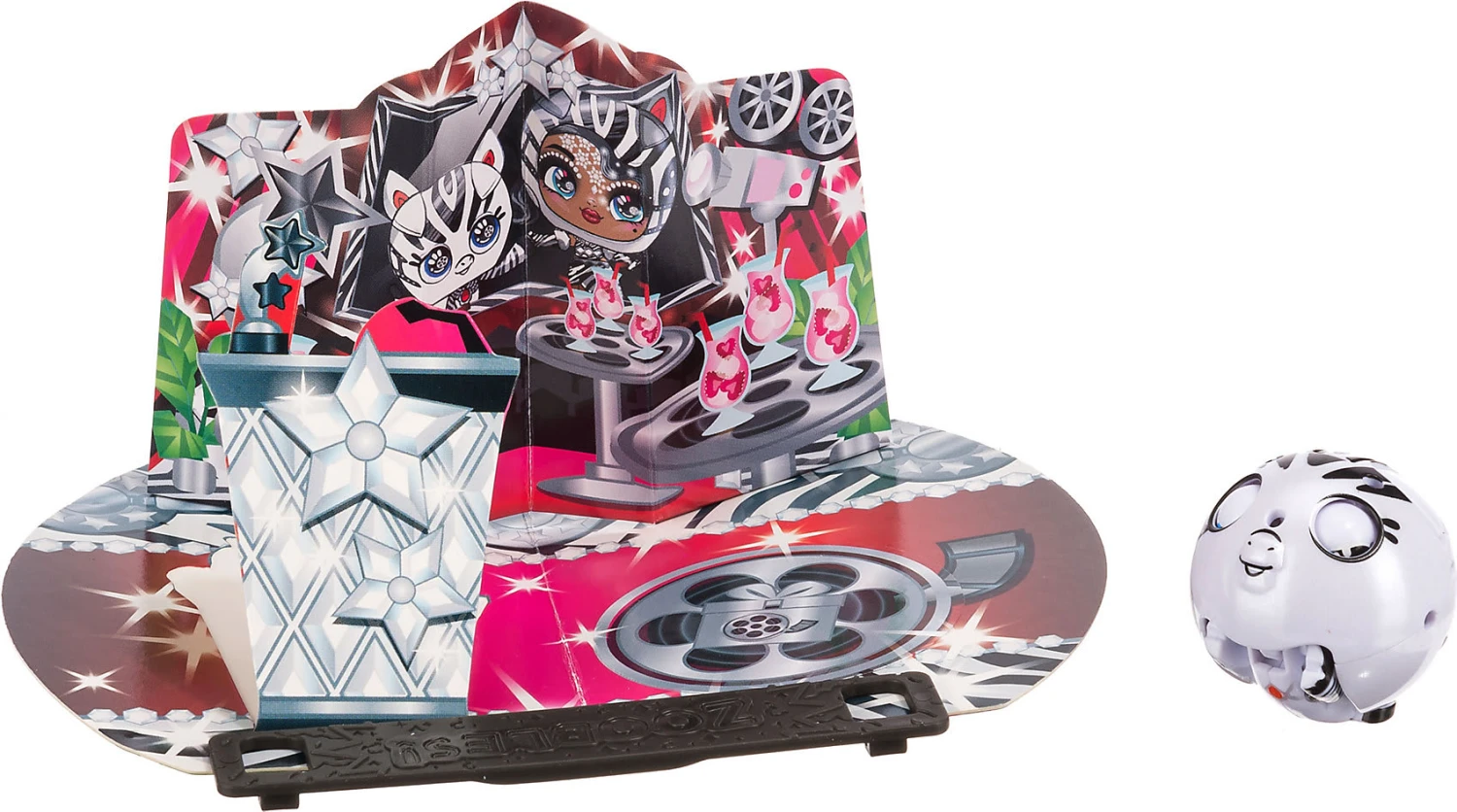 SPIN MASTER Zoobles - Animal 1 Pack - Secret Partiez - Mega Movie Premiere Zebra S2 4 SPIN MASTER Zoobles - Animal 1 Pack - Secret Partiez - Mega Movie Premiere Zebra S2 – Bild 2