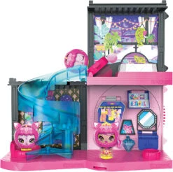 SPIN MASTER Zoobles Magic Mansion Traumhaus Zum Verwandeln Mit 6 Zimmern, Rutsche